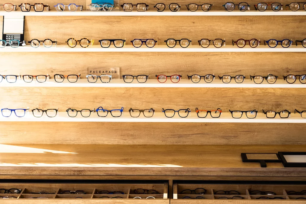 Facing collections créateurs lunettes Optique la Chaume opticien Les Sables d'Olonne magasin de lunettes